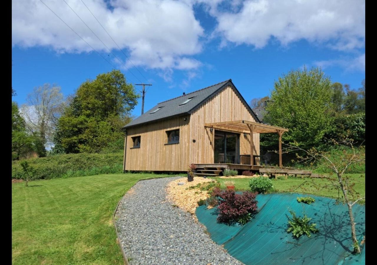 Chalets De Pont Cob Avec Spa Gouézec Esterno foto