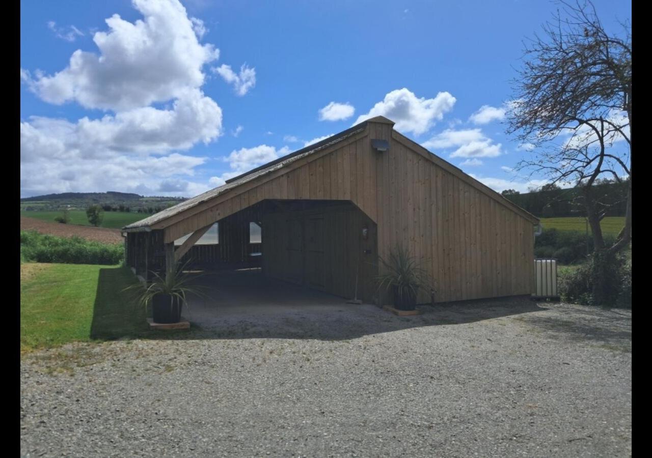 Chalets De Pont Cob Avec Spa Gouézec Esterno foto