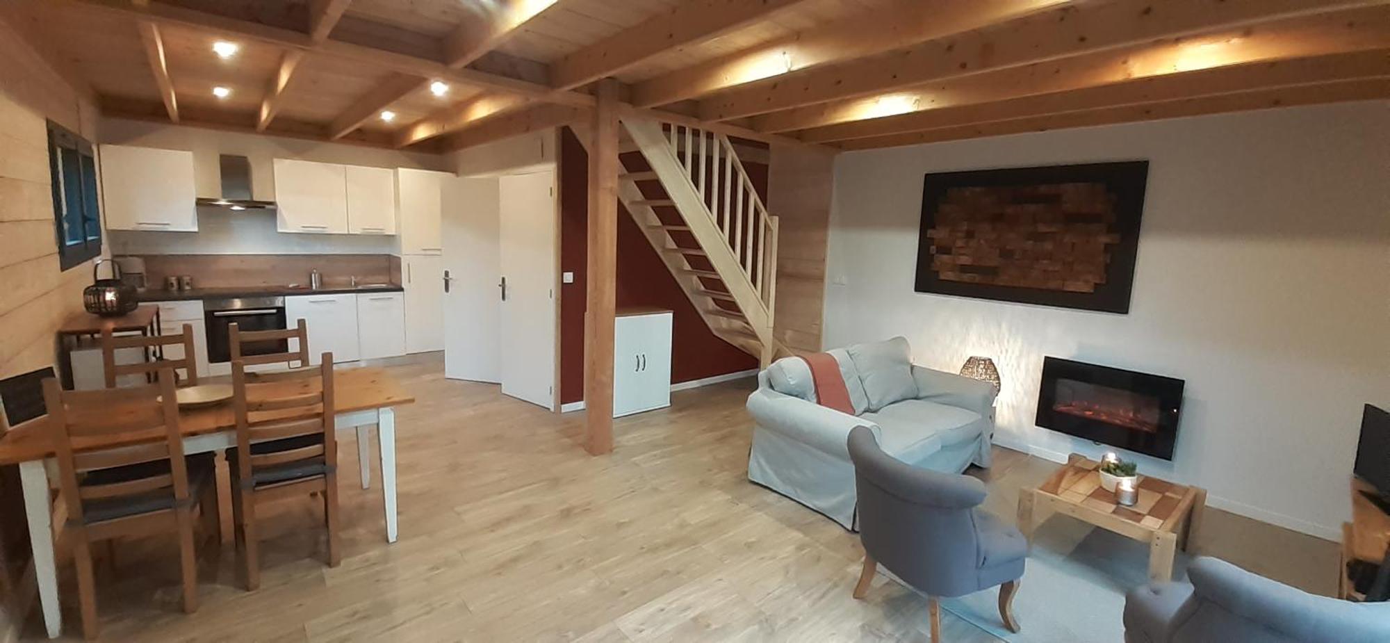 Chalets De Pont Cob Avec Spa Gouézec Esterno foto
